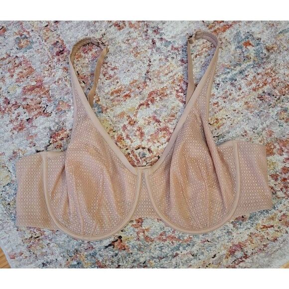 Thirdlove Unlined Modern Mesh Bra 42D - Picture 1 of 6
